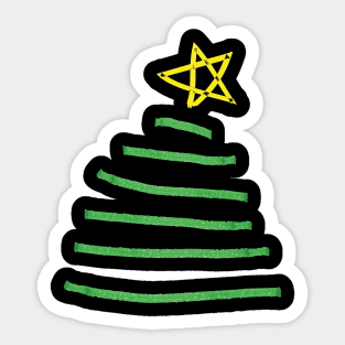 Christmas tree Sticker